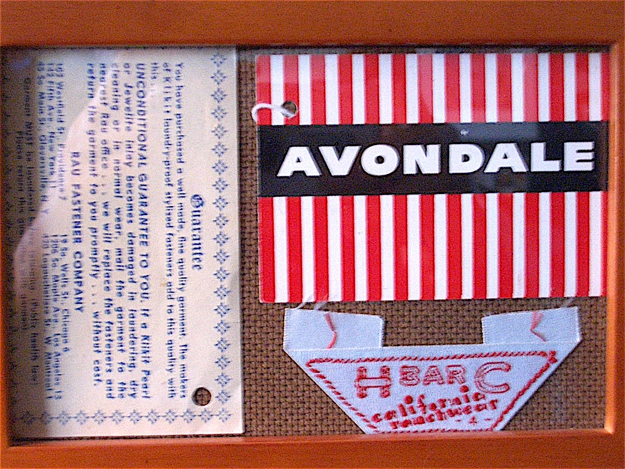 H-Bar-C - Rau Fastener Company - Avondale - HbarC label